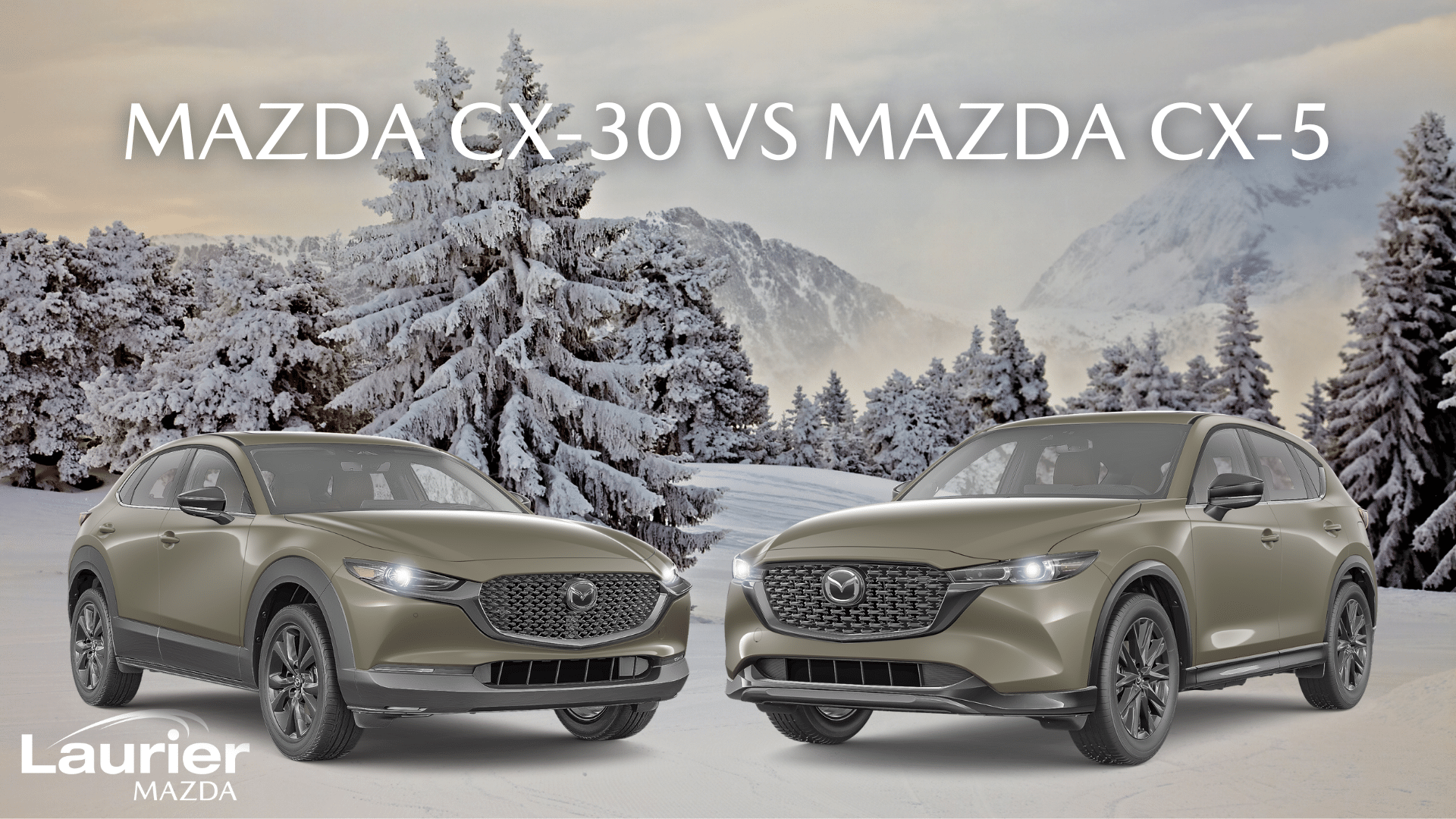 CX-30 vs CX-5 Mazda